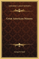 Great American Masons 1564590534 Book Cover