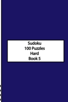 Sudoku-Hard-Book 5 B08T6PBCNQ Book Cover