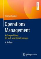 Operations Management: Auftragserf�llung Bei Sach- Und Dienstleistungen 3658231300 Book Cover