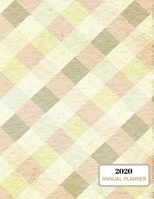 2020 Annual Planner: 2020 Annual Planner: Vintage Retro Print Daily, Weekly, Monthly, Yearly Organizer Agenda Increase Productivity Schedule, To Do List, Notes, Calendar 8.5 x 11 1692782762 Book Cover