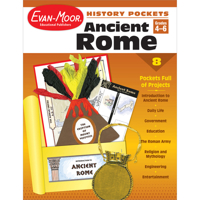 History Pockets: Ancient Rome, Grades 4-6+ 159673261X Book Cover