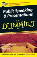 Public Speaking and Presentations for Dummies 0470034726 Book Cover