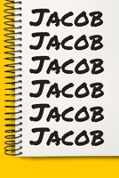 Name Jacob A beautiful personalized: Lined Notebook / Journal Gift, Notebook for Jacob,120 Pages, 6 x 9 inches, Gift For Jacob, Personal Diary, Jacob, Personalized Journal, Family Notebook, Customized 167707454X Book Cover