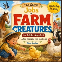 THE SECRET JOBS OF FARM CREATURES FOR TODDLERS AGES 2–5: My First Illustrated Farm Encyclopedia to Identify and Learn About Farm Animals—with Search & Find Fun Activity B0HBXQX88B Book Cover