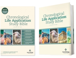 NLT Chronological Life Application Study Bible, Second Edition 1496474457 Book Cover