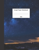 Graph Paper Notebook 5x5: Quad Ruled 5 Squares Per Inch Grid Paper. Math and Science Composition Notebook for Students and Teachers. Perfect for Sums, Graphing, Coordinates and Grids. 170031243X Book Cover