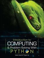 Introduction to Computing & Problem Solving Through Python 9382609814 Book Cover
