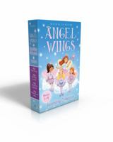 Angel Wings Sparkling Collection Books 1-4 (Boxed Set): New Friends; Birthday Surprise; Secrets and Sapphires; Rainbows and Halos 1481477072 Book Cover