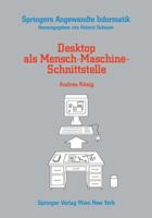 Desktop ALS Mensch-Maschine-Schnittstelle 321182135X Book Cover