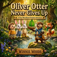 OLIVER OTTER NEVER GIVES UP: A Heartwarming Woodland Adventure About Perseverance, Confidence, and Never Giving Up for Children Ages 4–8 B0H9D9QX53 Book Cover