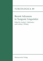 Recent Advances in Tungusic Linguistics 344706532X Book Cover