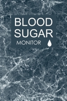 Blood Sugar Monitor: Glucose Monitoring Logbook - Record 1 Full Year Blood Sugar Levels (Before & After) + Record Meals and Medication. Professional Diabetic Diary 168934895X Book Cover