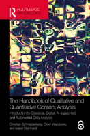 The Handbook of Qualitative and Quantitative Content Analysis 1032803134 Book Cover
