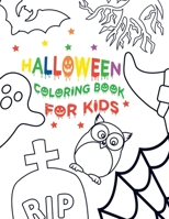Happy Hallowing Coloring Book for Kids: Fun and Spokky Hallowing Coloring Pages for Kids B0BFV63NLW Book Cover