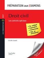 Préparation Aux Examens - Droit Civil: Les Contrats Spéciaux 201146207X Book Cover
