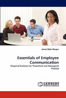 Essentials of Employee Communication 3843371415 Book Cover