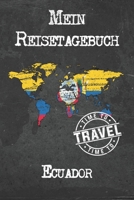 Mein Reisetagebuch Ecuador: 6x9 Reise Journal I Notizbuch mit Checklisten zum Ausfüllen I Perfektes Geschenk für den Trip nach Ecuador für jeden Reisenden (German Edition) 1673857132 Book Cover