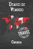 Diario di Viaggio Canada: 6x9 Diario di viaggio I Taccuino con liste di controllo da compilare I Un regalo perfetto per il tuo viaggio in Canada e per ogni viaggiatore 167502975X Book Cover