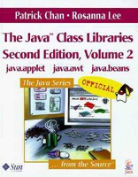 The Java(TM) Class Libraries, Volume 2: java.applet,  java.awt,  java.beans (2nd Edition) 0201485524 Book Cover
