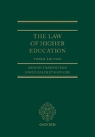 The Law of Higher Education 3e 0198858205 Book Cover