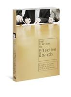 Best Practices for Effective Boards 0834128349 Book Cover