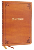 KJV, Value Thinline Bible, Compact, Leathersoft, Brown, Red Letter, Comfort Print: Holy Bible, King James Version 0785225862 Book Cover