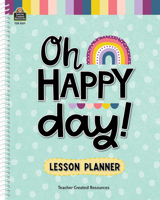 Oh Happy Day Lesson Planner B08M5TLKQG Book Cover