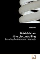 Betriebliches Energiecontrolling: Konzeption, Funktionen und Instrumente 3639228995 Book Cover