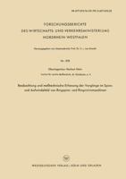 Beobachtung Und Messtechnische Erfassung Der Vorgange Im Spinn- Und Aufwindefeld Von Ringspinn- Und Ringzwirnmaschinen 3663032116 Book Cover