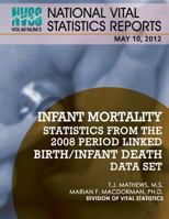 National Vital Statistics Reports Volume 60, Number 5: Infant Mortality Statistics From the 2008 Period Linked Birth/Infant Death Data Set 1493767194 Book Cover