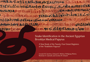 Snake Identification in the Ancient Egyptian Brooklyn Medical Papyrus: A New Study of the Twenty-Four Extant Registers of the 'Snakebite Papyrus' 1957454032 Book Cover