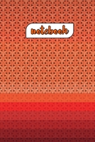 Vintage-Rainbow Composition Notebook: Graphic Design Color Notebook 6x9 College Ruled 120 Pages 166026300X Book Cover