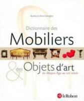 DICTIONNAIRE DES MOBILIERS 2849020796 Book Cover