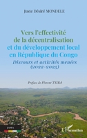 Vers l’effectivité de la décentralisation et du développement local en République du Congo: Discours et activités menées (2022-2023) (Jama) (French Edition) 2336469758 Book Cover