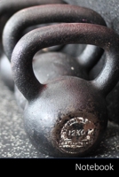 Notebook: Halt�res, Poids, Kilo, Raise Carnet / Journal / Livre d'�criture / Calepin / Agenda / Notes - 6 x 9 pouces (15,24 x 22,86 cm), 150 pages, surface brillante. 1708198628 Book Cover