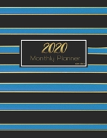 2020 monthly planner jan-dec: JAN 2020-DEC 2020 One Year Daily Weekly Calendar 12 Month Appointment Notebook for To-Do List Agenda Schedule Organizer Logbook Student or Teacher Action plan, design cov 1705993419 Book Cover