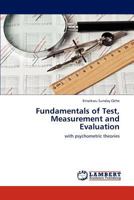 Fundamentals of Test, Measurement and Evaluation: with psychometric theories 3659314986 Book Cover
