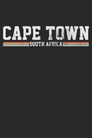 Notebook Journal: Cape Town South Africa 6x9 Dot Grid 120 Pages 1671135822 Book Cover