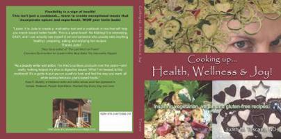 Cooking up... Health, Wellness & Joy!: Inspiring vegetarian, vegan and gluten-free recipes. 0997299800 Book Cover