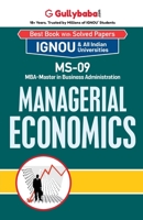 MS-09 Managerial Economics 8189086529 Book Cover