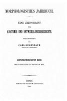 Morphologisches Jahrbuch 1522798692 Book Cover