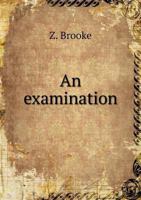 An Examination 5518694350 Book Cover