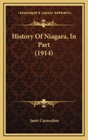 History Of Niagara, In Part 1164102796 Book Cover