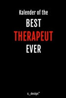 Kalender f�r Therapeuten / Therapeut / Therapeutin: Immerw�hrender Kalender / 365 Tage Tagebuch / Journal [3 Tage pro Seite] f�r Notizen, Planung / Planungen / Planer, Erinnerungen, Spr�che 1706403674 Book Cover