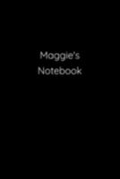 Maggie's Notebook: Notebook / Journal / Diary - 6 x 9 inches (15,24 x 22,86 cm), 150 pages. 1691202975 Book Cover
