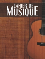 Cahier de Musique : 120 Partitions Vierges Avec 12 Port?es Format A4 Guitare Acoustique 170929566X Book Cover