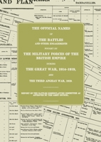 The Great War: Battles Nomenclature Committee Report 1783319461 Book Cover