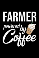 Farmer Powered by Coffee: Christmas Gift for Farmer Funny Farmer Journal Best 2019 Christmas Present Lined Journal 6x9inch 120 pages 1702330044 Book Cover