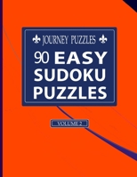 Journey Puzzles: 90 Easy Sudoku Puzzles(Volume 2) 1686022263 Book Cover