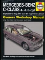 Mercedes Benz C Class Petrol And Diesel Service And Repair M (Haynes Service And Repair Manuals) 1844257800 Book Cover